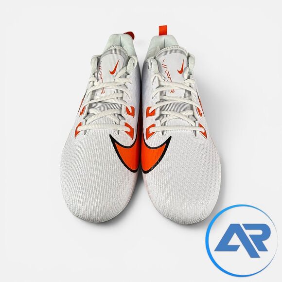 Nike Vapor Edge Speed 360 2 White Orange Football Cleats FQ4045-100 Size 9.5 main image 4
